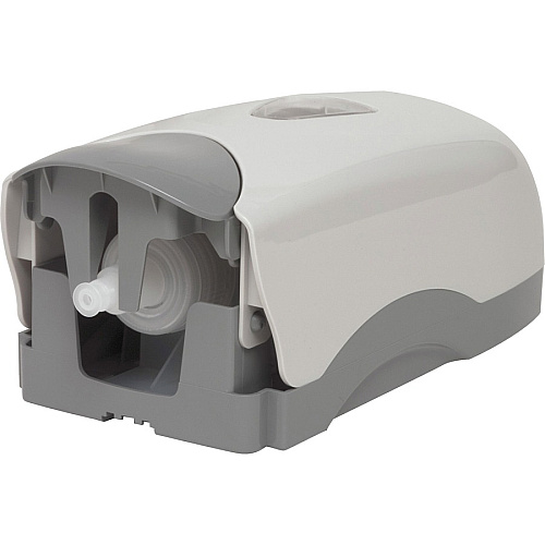 Genuine Joe Foam-Eeze Foam Soap Dispenser Manual - 1.06 quart Capacity - Refillable, Site Window, Durable - Gray, White - 1 Each (GJO08950)