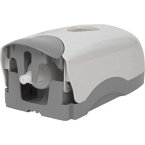 Genuine Joe Foam-Eeze Foam Soap Dispenser Manual - 1.06 quart Capacity - Refillable, Site Window, Durable - Gray, White - 1 Each (GJO08950)