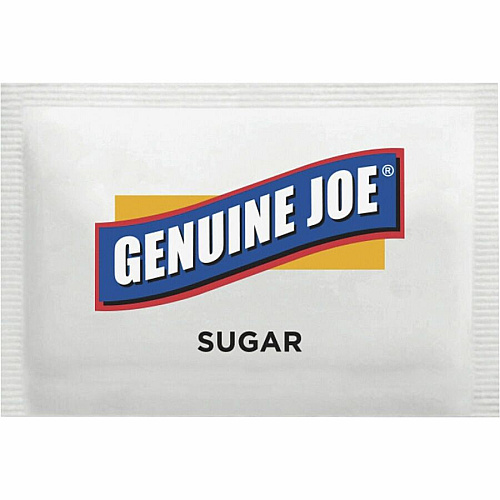 Genuine Joe Sugar Packets 0.099 oz (2.8 g) - 1200 / Box (GJO02390)