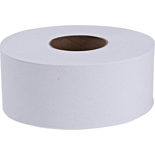 Genuine Joe&reg; Jumbo Roll Toilet Paper, White 2-Ply, 8 Rolls (GJO2506008)