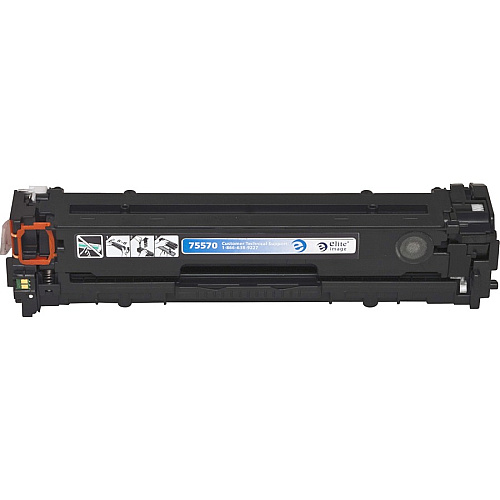 Elite Image Remanufactured Laser Toner Cartridge - Alternative for HP 128A (CE320A) - Black - 1 Each 2000 Pages (75570)
