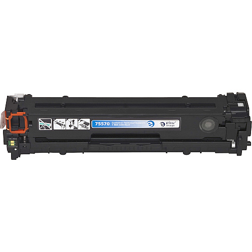 Elite Image Remanufactured Laser Toner Cartridge - Alternative for HP 128A (CE320A) - Black - 1 Each 2000 Pages (75570)