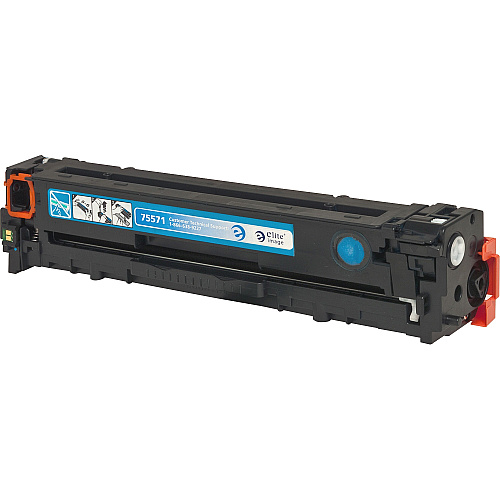 Elite Image Remanufactured Laser Toner Cartridge - Alternative for HP 128A (CE321A) - Cyan - 1 Each 1300 Pages (75571)