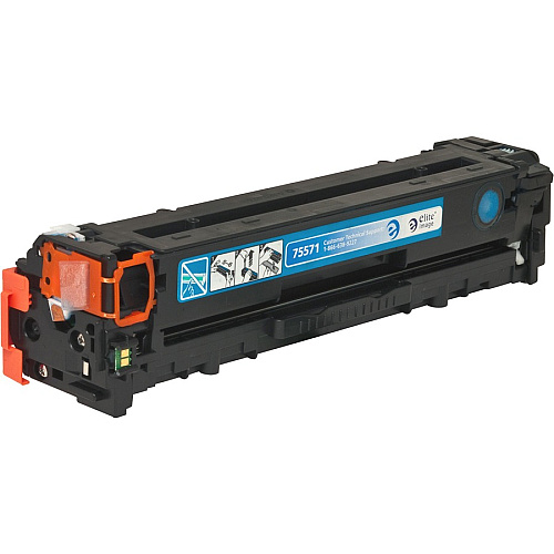 Elite Image Remanufactured Laser Toner Cartridge - Alternative for HP 128A (CE321A) - Cyan - 1 Each 1300 Pages (75571)