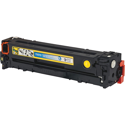 Elite Image Remanufactured Laser Toner Cartridge - Alternative for HP 128A (CE322A) - Yellow - 1 Each 1300 Pages (75572)