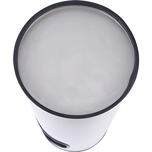 Genuine Joe Fire-safe 3-Gallon Ashtray Receptacle 3 gal Capacity - Removable Lid, Fire-Safe, Compact - Aluminum, Stainless Steel - Stainless Steel - 1 Each (GJO58883)