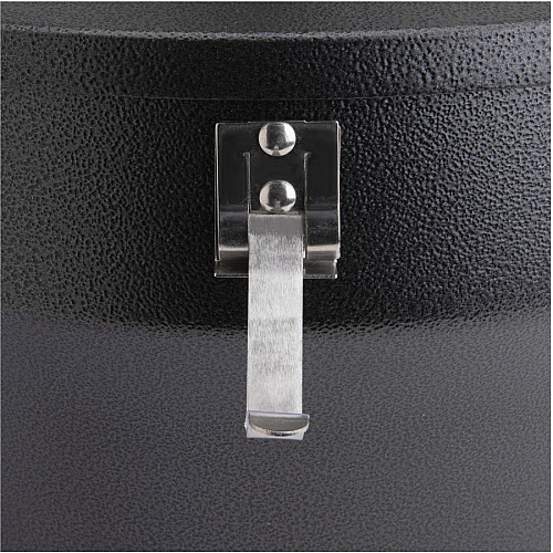 Genuine Joe 4.25 Gal Fire-safe Smoking Receptacle 4.25 gal Capacity - Fire-Safe, Powder Coated, Weather Resistant, Handle, Sturdy, Durable, Long Lasting - 37" Height x 16" Width - Galvanized Steel - Bronze - 1 Each (GJO58892)