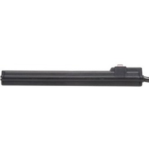 Tripp Lite by Eaton Protect It! 6-Outlet Surge Protector, 6 ft. Cord, 360 Joules, Diagnostic LED, Black Housing 6 x NEMA 5-15R - 1875 VA - 360 J - 125 V AC Input - 125 V AC Output - 6 ft (TLP6B)