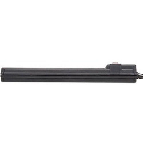 Tripp Lite by Eaton Protect It! 6-Outlet Surge Protector, 6 ft. Cord, 360 Joules, Diagnostic LED, Black Housing 6 x NEMA 5-15R - 1875 VA - 360 J - 125 V AC Input - 125 V AC Output - 6 ft (TLP6B)
