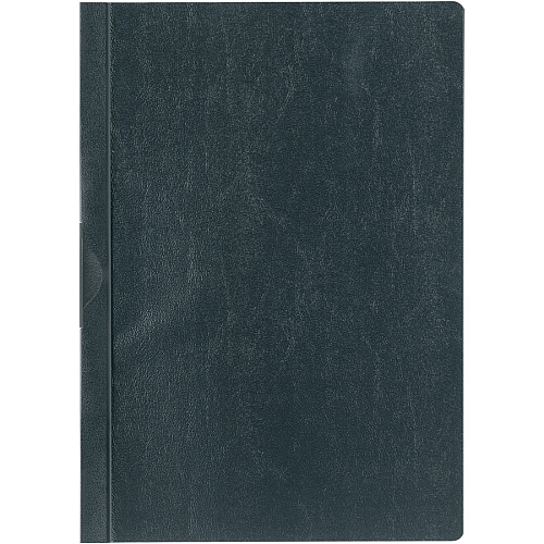 DURABLE&reg; DURACLIP&reg; Report Cover 8 1/2" x 11" - 30 Sheets Capacity - Vinyl, Steel - Black - 1 Each (220301)