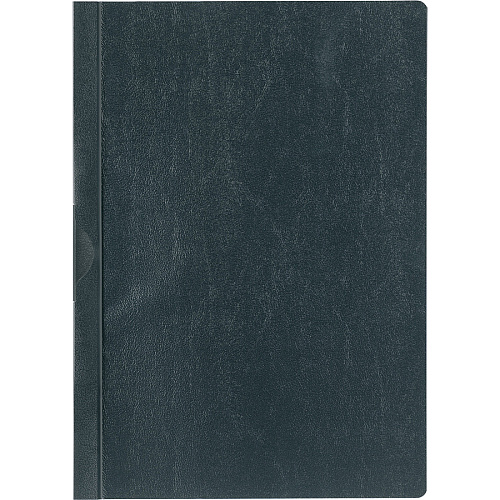 DURABLE&reg; DURACLIP&reg; Report Cover 8 1/2" x 11" - 60 Sheets Capacity - Vinyl, Steel - Black - 1 Each (221401)