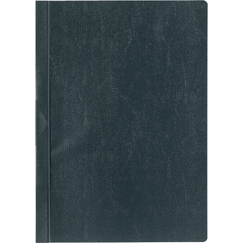DURABLE&reg; DURACLIP&reg; Report Cover 8 1/2" x 11" - 60 Sheets Capacity - Vinyl, Steel - Black - 1 Each (221401)