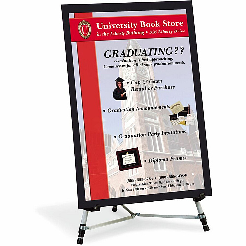 UCreate Foam Board 30" Height x 20" Width x 187 mil Thickness x 0.60" Length - Black - Foam - 10 / Carton (5511)