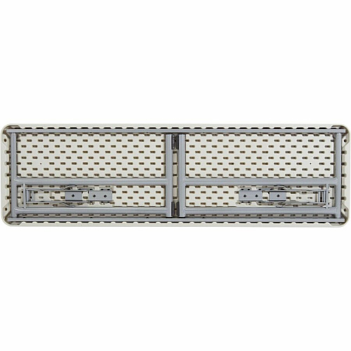 National Public Seating BT1800 Series Seminar Folding Tables Speckled Gray, Textured Top - Gray Cantilever, Textured, Powder Coated Base - 700 lb Capacity - 60" Table Top Length x 18" Table Top Width x 2" Table Top Thickness - 29.50" Height - Sem (BT1860)