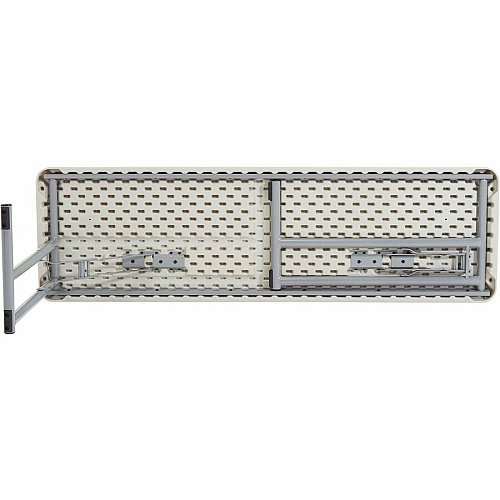 National Public Seating BT1800 Series Seminar Folding Tables Speckled Gray, Textured Top - Gray Cantilever, Textured, Powder Coated Base - 700 lb Capacity - 60" Table Top Length x 18" Table Top Width x 2" Table Top Thickness - 29.50" Height - Sem (BT1860)