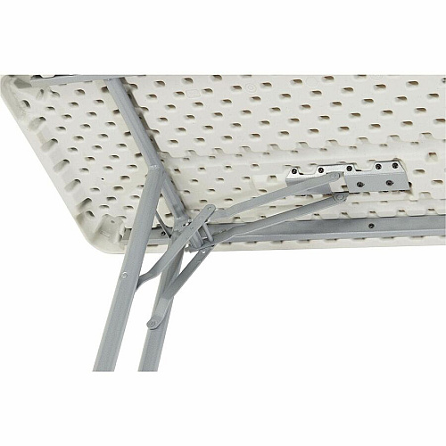 National Public Seating BT1800 Series Seminar Folding Tables Speckled Gray, Textured Top - Gray Cantilever, Textured, Powder Coated Base - 700 lb Capacity - 60" Table Top Length x 18" Table Top Width x 2" Table Top Thickness - 29.50" Height - Sem (BT1860)