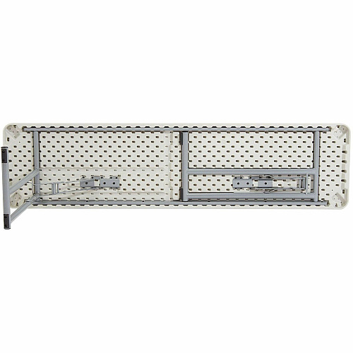 National Public Seating BT1800 Series Seminar Folding Tables Speckled Gray, Textured Top - Gray Cantilever, Textured, Powder Coated Base - 700 lb Capacity - 72" Table Top Length x 18" Table Top Width x 2" Table Top Thickness - 29.50" Height - Sem (BT1872)