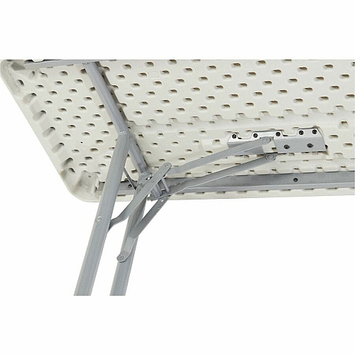 National Public Seating BT1800 Series Seminar Folding Tables Speckled Gray, Textured Top - Gray Cantilever, Textured, Powder Coated Base - 700 lb Capacity - 72" Table Top Length x 18" Table Top Width x 2" Table Top Thickness - 29.50" Height - Sem (BT1872)