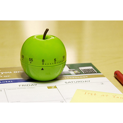 Baumgartens Schoolhouse Timer 1 Hour - For Office, Classroom, Kitchen, Game - Green (77056)