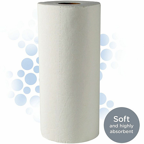 Kleenex Premier Kitchen Paper Towels 1 Ply - 10.40" Width x 11" Length - 70 Sheets/Roll - White - Paper - 1 Roll (13964)