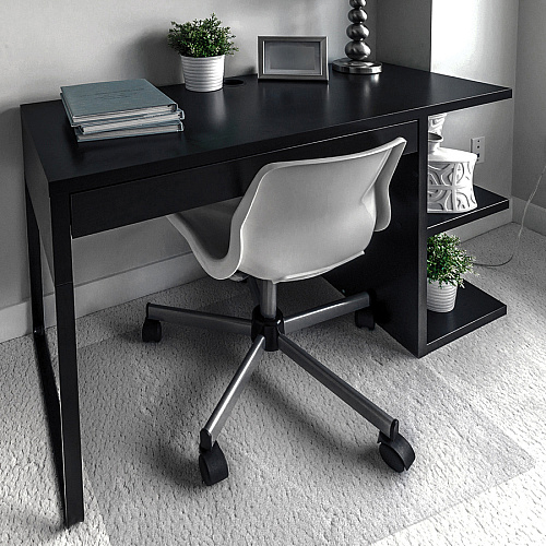 Cleartex Unomat Cleartex&reg; Unomat Anti-Slip Rectangular Chair Mat Hard Floors and Carpet Tiles - 48" x 60" Hard Floor, Home, Office - 60" Length x 48" Width x 0.075" Depth x 0.075" Thickness - Rectangular - Polycarbonate - Clear - 1 Each - (1215020ERA)