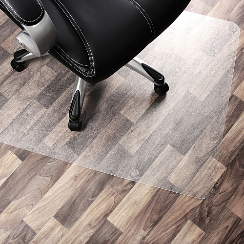 Cleartex Unomat Cleartex&reg; Unomat Anti-Slip Rectangular Chair Mat Hard Floors and Carpet Tiles - 48" x 60" Hard Floor, Home, Office - 60" Length x 48" Width x 0.075" Depth x 0.075" Thickness - Rectangular - Polycarbonate - Clear - 1 Each - (1215020ERA)