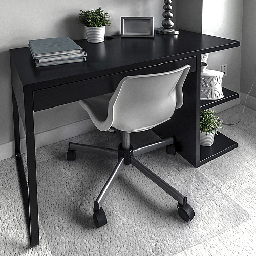 Cleartex Unomat Cleartex&reg; Unomat Anti-Slip Rectangular Chair Mat Hard Floors and Carpet Tiles - 35" x 47" Hard Floor, Home, Office - 47" Length x 35" Width x 0.075" Depth x 0.080" Thickness - Rectangular - Polycarbonate - Clear - 1 Each -  (128920ERA)