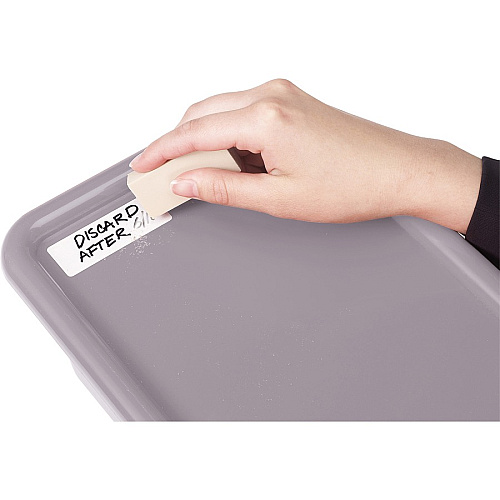 Avery&reg; Erasable Multi-Use Labels 7/8" Height x 2 7/8" Width - Removable Adhesive - Rectangle - Matte - White - Film - 8 / Sheet - 180 Total Sheets - 1440 Total Label(s) - 80/Pack - 1 Carton (05429)