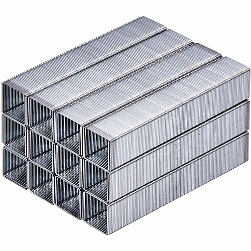 Bostitch 1/2" Heavy Duty Staples 5000 Heavy Duty - 1/2" Leg - 1/2" Crown - Holds 85 Sheet(s) - Heavy Duty, Chisel Point - Silver - High Carbon Steel - 5000/Box - 1 Each (SB35125M)