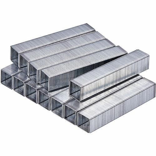 Bostitch 1/2" Heavy Duty Staples 5000 Heavy Duty - 1/2" Leg - 1/2" Crown - Holds 85 Sheet(s) - Heavy Duty, Chisel Point - Silver - High Carbon Steel - 5000/Box - 1 Each (SB35125M)