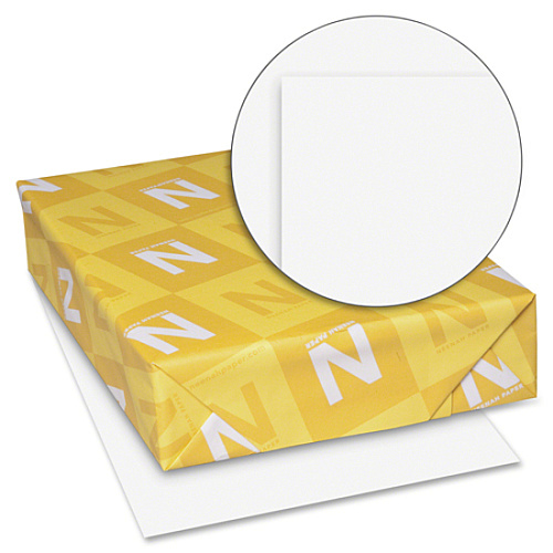 Neenah Paper Neenah Capitol Bond Paper - White 96 Brightness - Letter - 8 1/2" x 11" - 24 lb Basis Weight - Light Cockle - Archival-safe, Watermarked - White - 500 / Ream (B622)