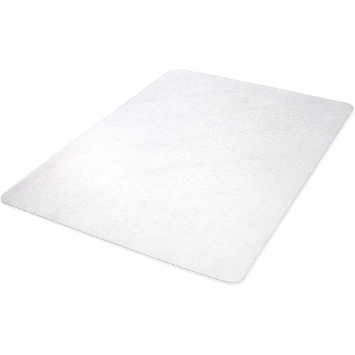 Lorell Nonstudded Chairmat Tile Floor, Vinyl Floor, Hardwood Floor - 48" Length x 36" Width x 0.060" Thickness - Rectangular - Vinyl - Clear - 1 Each (LLR82825)