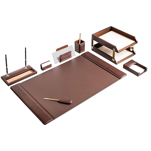 Dacasso Leather Desk Set 1 Each (D3420)