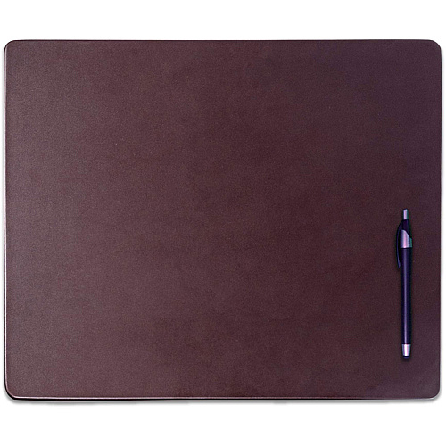 Dacasso Leather Conference Room Set Rectangular - Top Grain Leather, Velveteen - Chocolate Brown - 1 Each (D3452)
