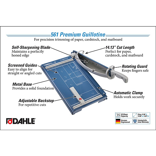 Dahle 561 Premium Guillotine Trimmer