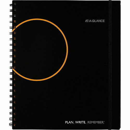 At-A-Glance Plan. Write. Remember. Undated Planning Notebook with Reference Calendars Large - Julian Dates - Daily - 1 Year - January 2026 to December 2026 - 1 Day Single Page Layout - 8 1/2" x 11" Sheet Size - White Sheet - Wire Bound - Bungee (70620905)