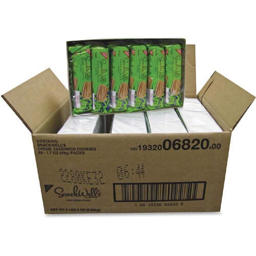 Snackwells Nabisco SnackWell's Vanilla Creme Sandwich Cookies (068200)
