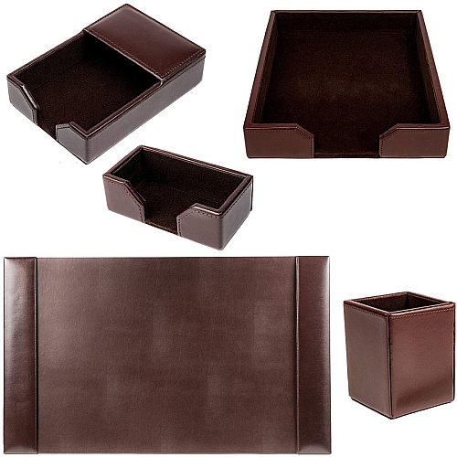 Dacasso Bonded Leather Desk Set 1 Each (D3602)