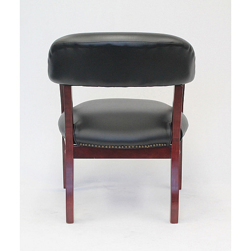 Boss Management Chair Black - Vinyl - 1 Each (B9540BK)