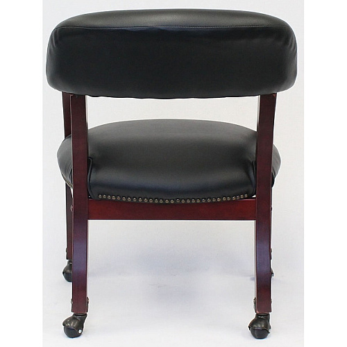 Boss Management Chair Black - Vinyl - 1 Each (B9545BK)
