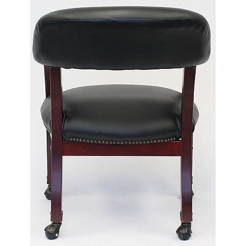 Boss Management Chair Black - Vinyl - 1 Each (B9545BK)