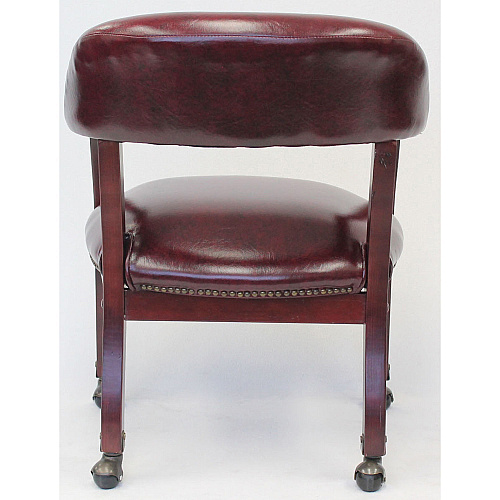 Boss Management Chair Burgundy - Vinyl - 1 Each (B9545BY)