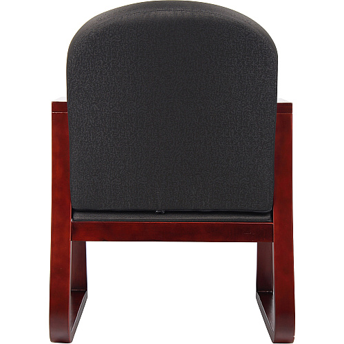 Boss Mahogany Frame Side Chair Black - 1 Each (B9570BK)