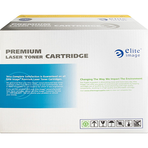 Elite Image Remanufactured Laser Toner Cartridge - Alternative for HP 647A (CE260A) - Black - 1 Each 8500 Pages (75677)