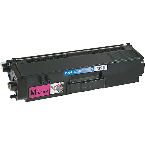 Elite Image Remanufactured High Yield Laser Toner Cartridge - Alternative for Brother TN315 - Magenta - 1 Each 3500 Pages (75736)