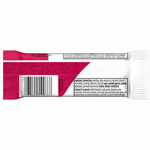 Special K Pastry Crisps: Strawberry Vanilla, Strawberry - 0.88 oz Pouch - 9 / Box (56924)