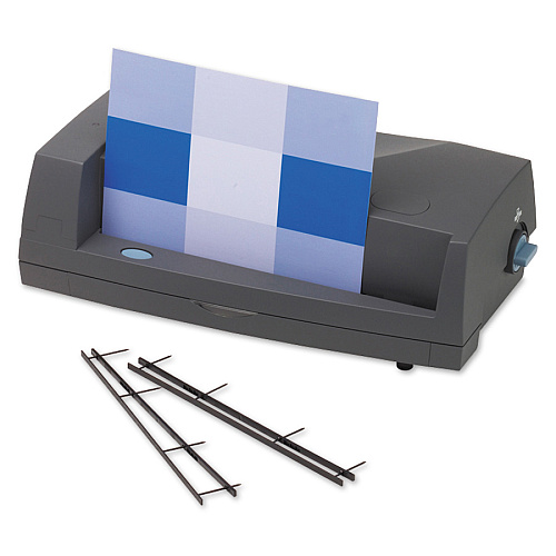GBC VeloBind V110E Electric Binder Strip - 200 Sheet(s) Bind - 24 Punch - Letter - 8.4" Height x 12.2" Width x 20.3" Depth - Charcoal (7704260)