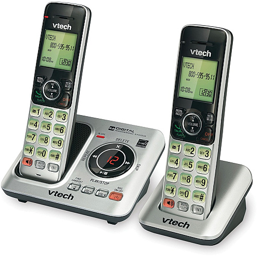 VTech CS6629-2 DECT 6.0 1.90 GHz Cordless Phone