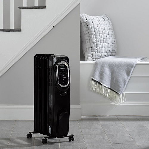 Honeywell EnergySmart Electric Heater Electric - Timer - Portable - Black (HZ789)