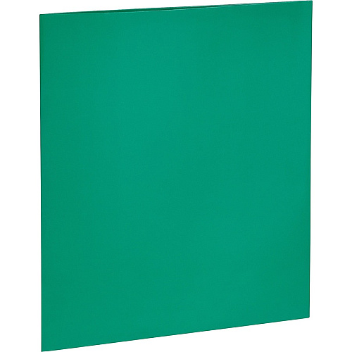 Business Source Letter Pocket Folder 8 1/2" x 11" - 100 Sheets Capacity - 2 Internal Pocket(s) - Card Paper - Green - Durable, Laminated, Die-cut - 25 / Box (BSN44427)